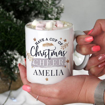 Personalised Cup of Cheer Mug Mugs Everything Personal