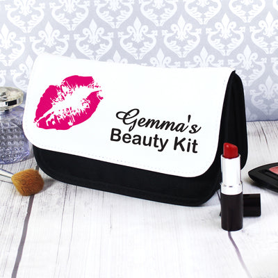 Personalised Lips Make Up Bag Textiles Everything Personal
