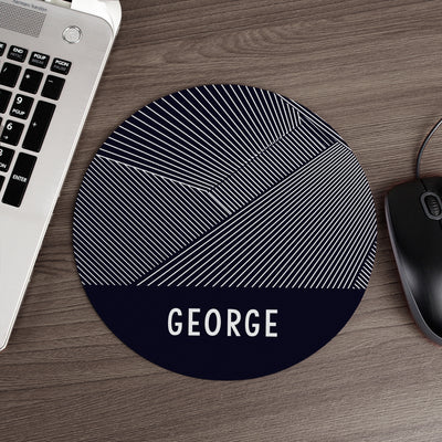 Personalised Geometric Mouse Mat Stationery & Pens Everything Personal
