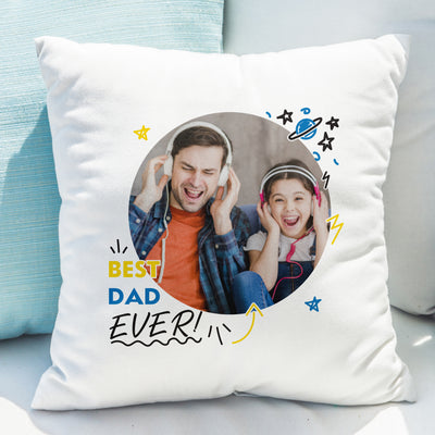 Personalised Best Ever Photo Upload Cushion Textiles Everything Personal