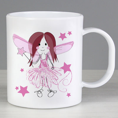 Personalised Fairy Plastic Mug Mugs Everything Personal