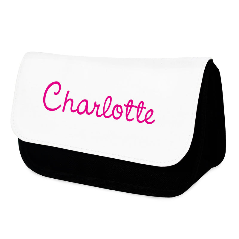 Personalised Pink Name Island Make Up Bag Textiles Everything Personal