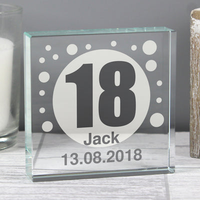 Personalised Spots Age Crystal Token Ornaments Everything Personal