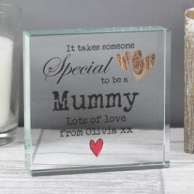 Personalised Someone Special Large Crystal Token Ornaments Everything Personal