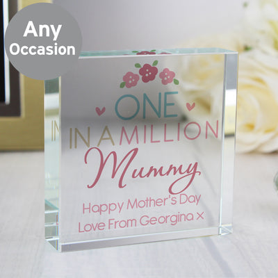 Personalised One in a Million Crystal Token Ornaments Everything Personal