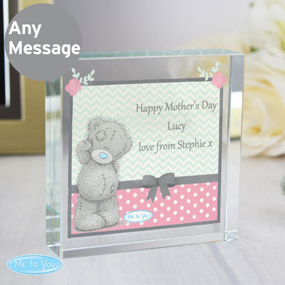 Personalised Me To You Pastel Polka Dot for Her Crystal Token Ornaments Everything Personal