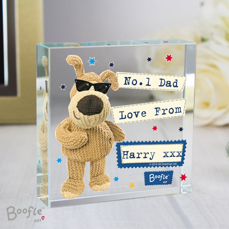 Personalised Boofle Stars Large Crystal Token Ornaments Everything Personal