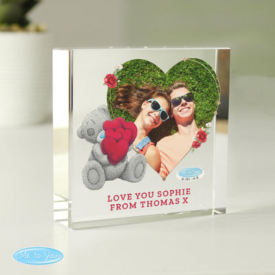 Personalised Me To You Valentines Photo Upload Glass Token Photo Upload Products Everything Personal