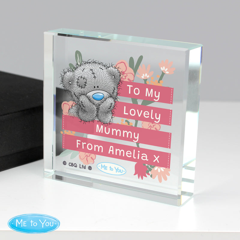 Personalised Me To You Floral Crystal Token Licensed Products Everything Personal