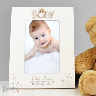 Personalised Boofle Baby 4x6 Photo Frame Photo Frames, Albums and Guestbooks Everything Personal