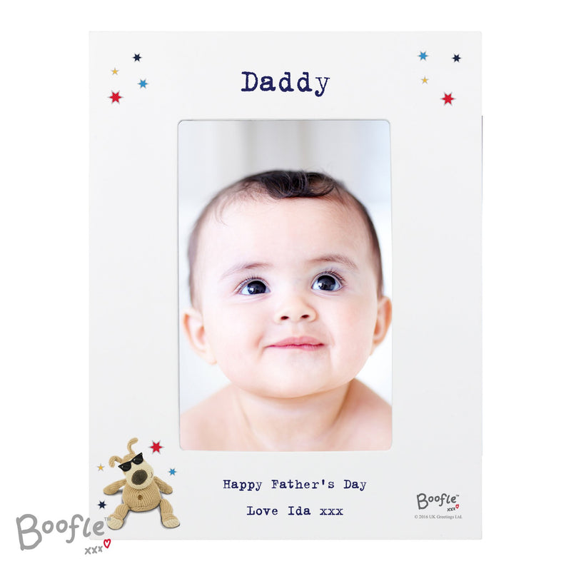 Personalised Boofle Stars 4x6 Photo Frame Photo Frames, Albums and Guestbooks Everything Personal