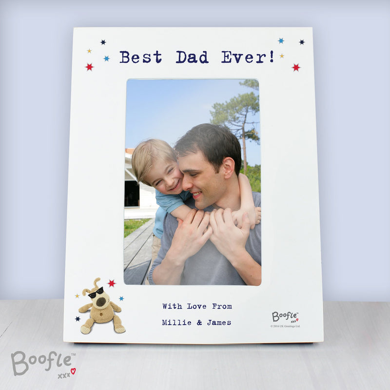 Personalised Boofle Stars 4x6 Photo Frame Photo Frames, Albums and Guestbooks Everything Personal