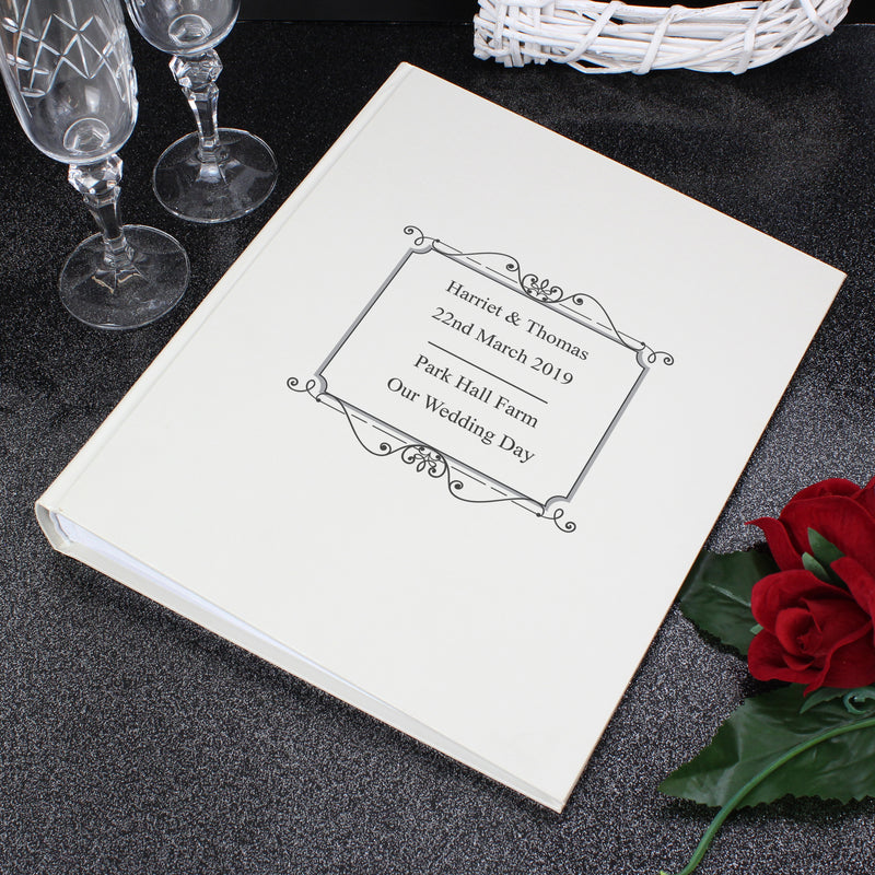 Personalised Silver Traditional Album Photo Frames, Albums and Guestbooks Everything Personal