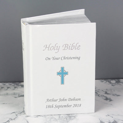 Personalised Blue Cross Bible Books Everything Personal