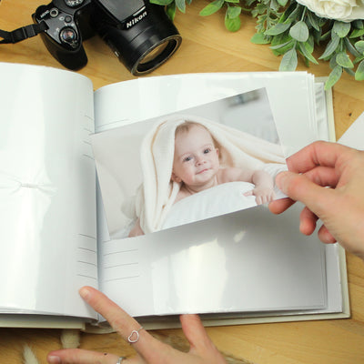Personalised 'Truly Blessed' Christening Album With Sleeves Photo Frames, Albums and Guestbooks Everything Personal