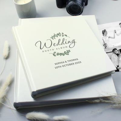 Personalised Wedding Square Photo Album Photo Frames, Albums and Guestbooks Everything Personal