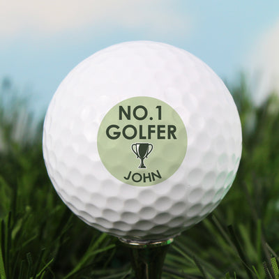 Personalised No.1 Golfer Golf Ball Keepsakes Everything Personal