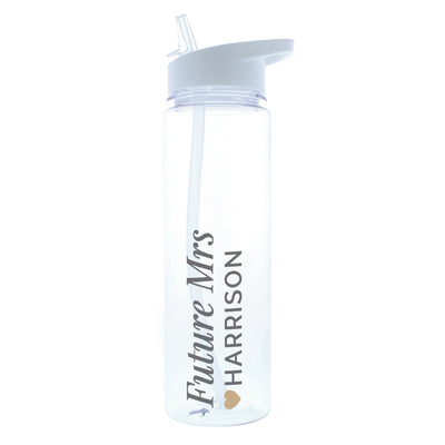 Personalised Gold Heart Island Water Bottle Food & Drink Everything Personal