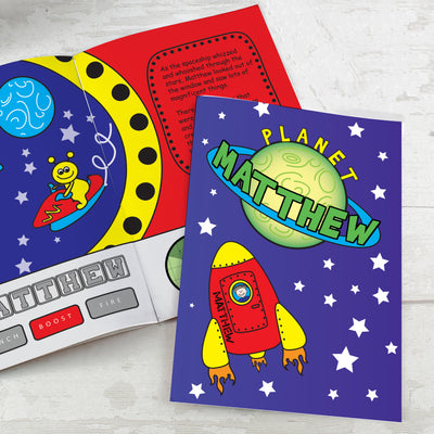 Personalised Space Story Book Books Everything Personal